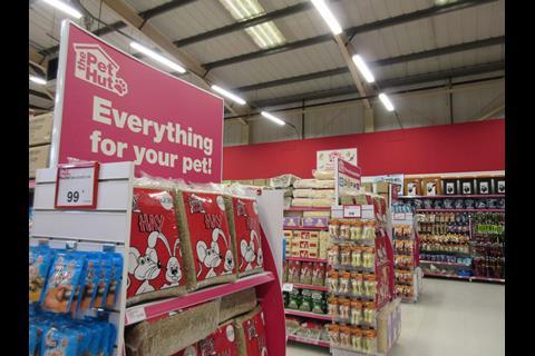 The Pet Hut is the latest addition to Poundstretcher's offer